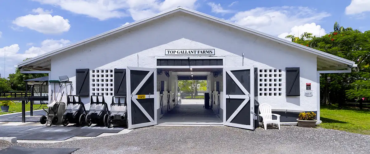 Stalls at Top Gallant Farms